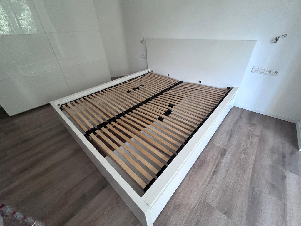 Lit 180x200 + sommier – Bon état – Dilbeek, Maison & Meubles, Chambre à coucher | Lits, Comme neuf, Enlèvement, 200 cm, Deux personnes