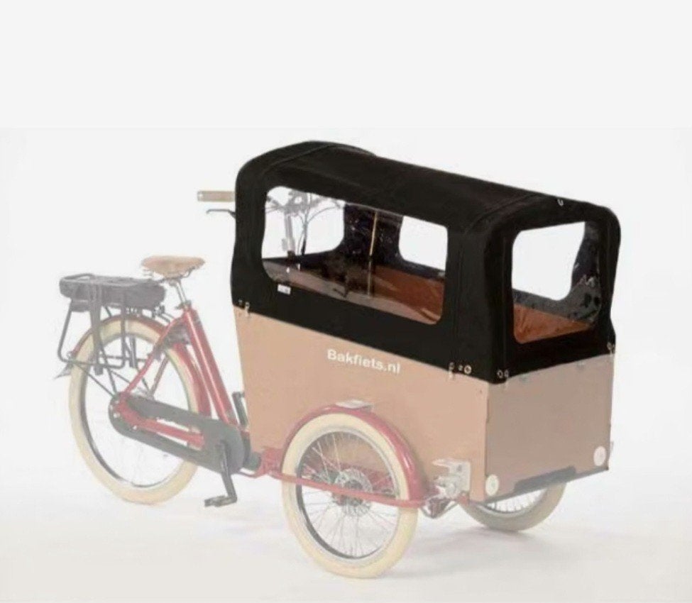 Regentent Cargotrike breed mat zwart, Fietsen en Brommers, Ophalen, Nieuw, Overige merken