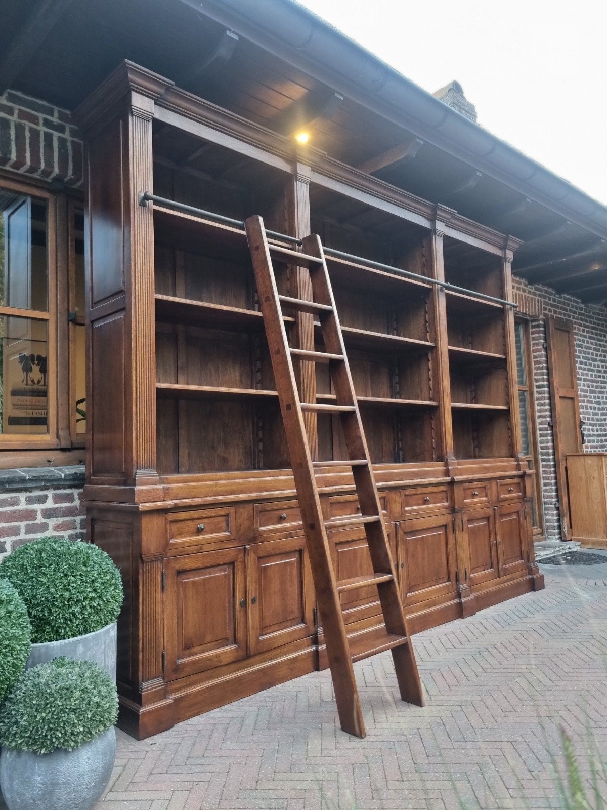 bibliothèque/bibliothèque en chêne flamant ART :, Maison & Meubles, 200 cm ou plus, Flamant, Flamant, Flamant
