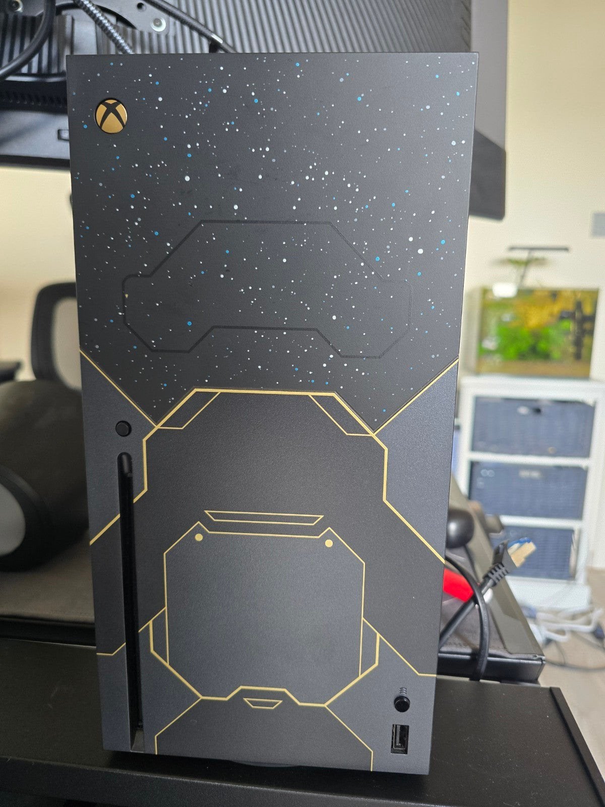 Xbox-serie x Halo-editie + games, Fallout pad-verzamelaar, Games en Spelcomputers, Ophalen, Zo goed als nieuw, Xbox Series X