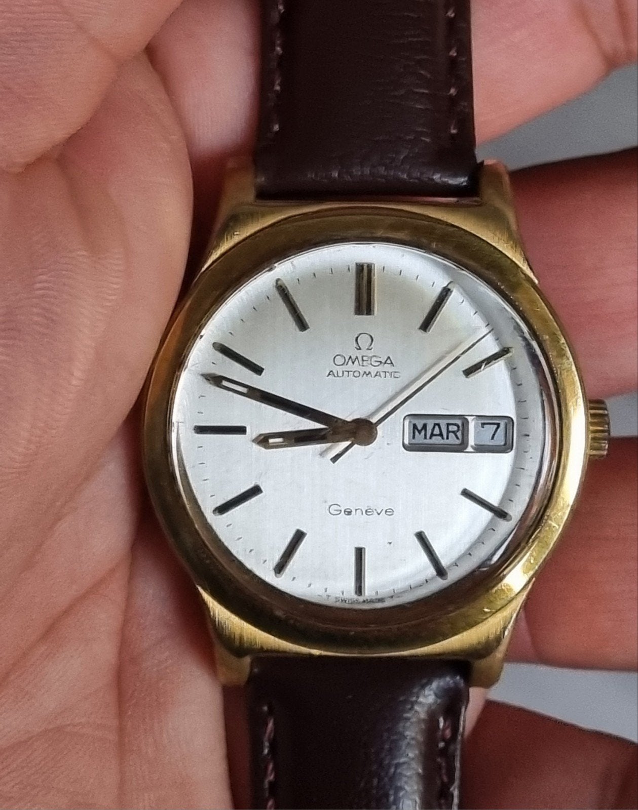 4 montres Omega, Bijoux, Sacs & Beauté, Montres | Hommes, Utilisé, Montre-bracelet, Cuir, Omega