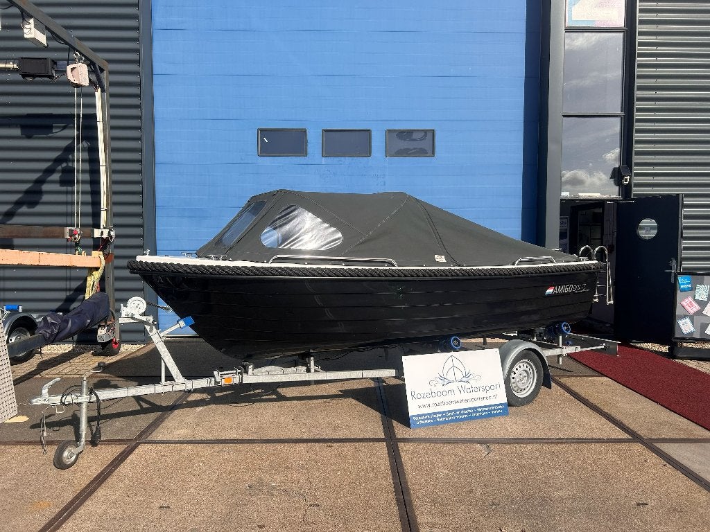 Mooie Amigo 470 Sloep (2019) met Tohatsu 15 PK & iTrailer, Watersport en Boten, Rondzit, 15 pk, 5 m, 2 m