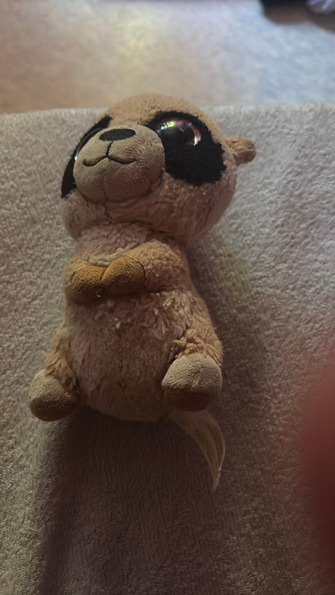 Knuffel stokstaartje, Kinderen en Baby's, Ophalen, Overige karakters, Overige typen, Zo goed als nieuw