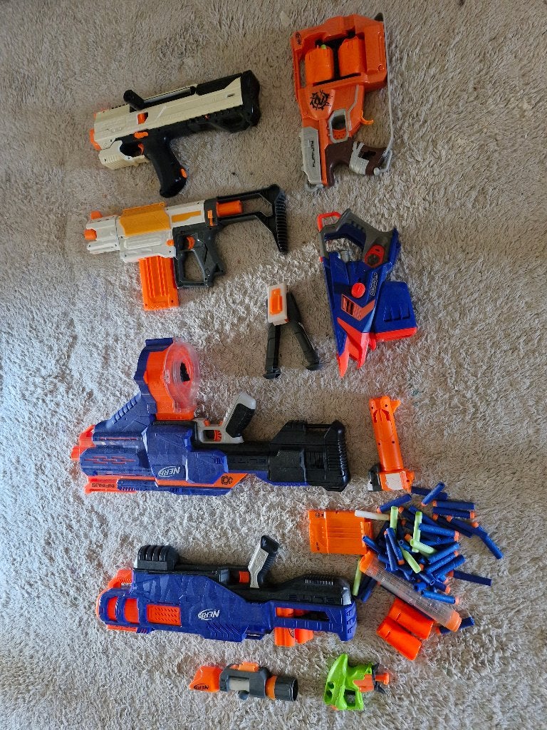 Nerf pakket, Enfants & Bébés, Jouets | Extérieur | Jeu d'action, Enlèvement, Utilisé