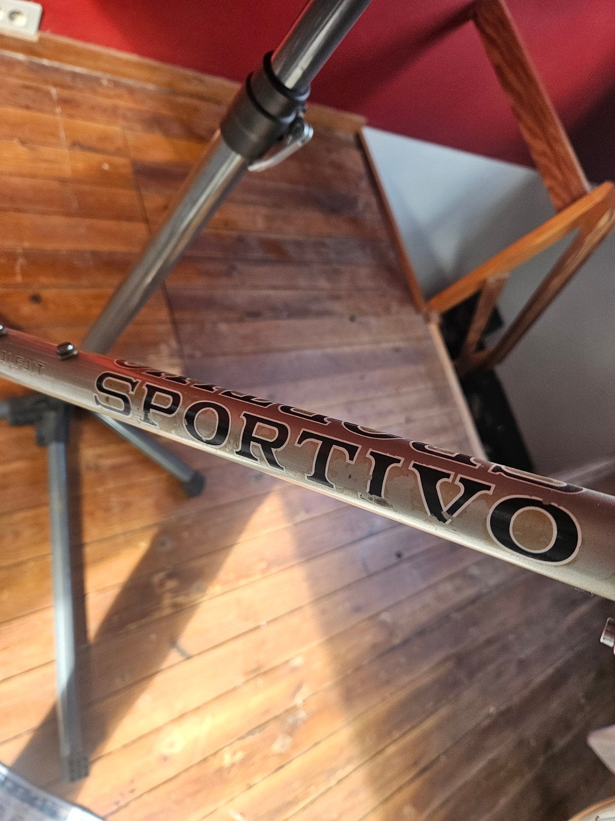 Sportivo retro koersfiets kader 56cm, Autres marques, Acier, Enlèvement, 28 pouces