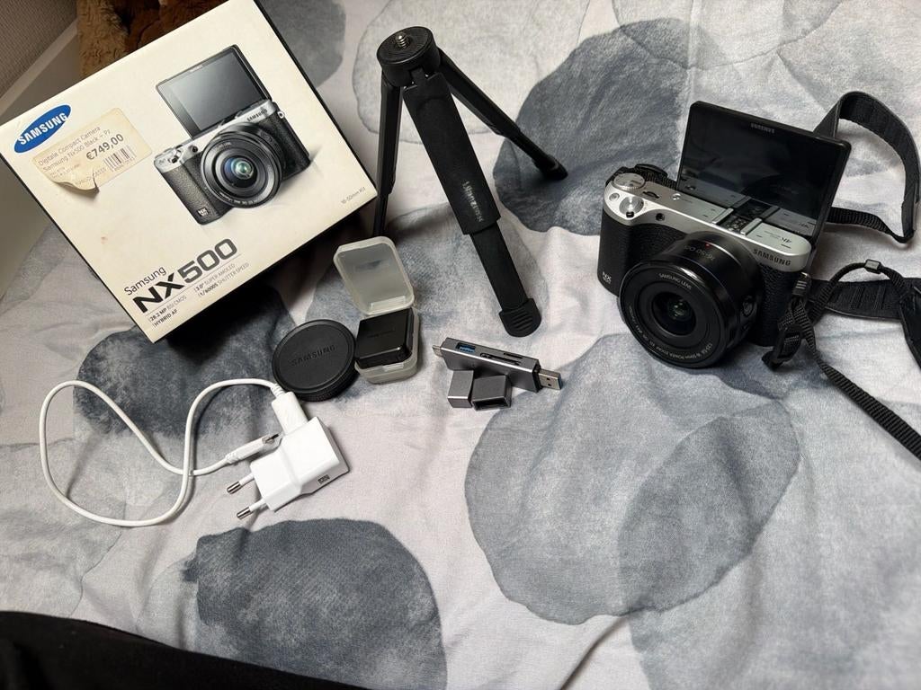 Samsung NX500, Audio, Tv en Foto, Ophalen, Compact, Samsung
