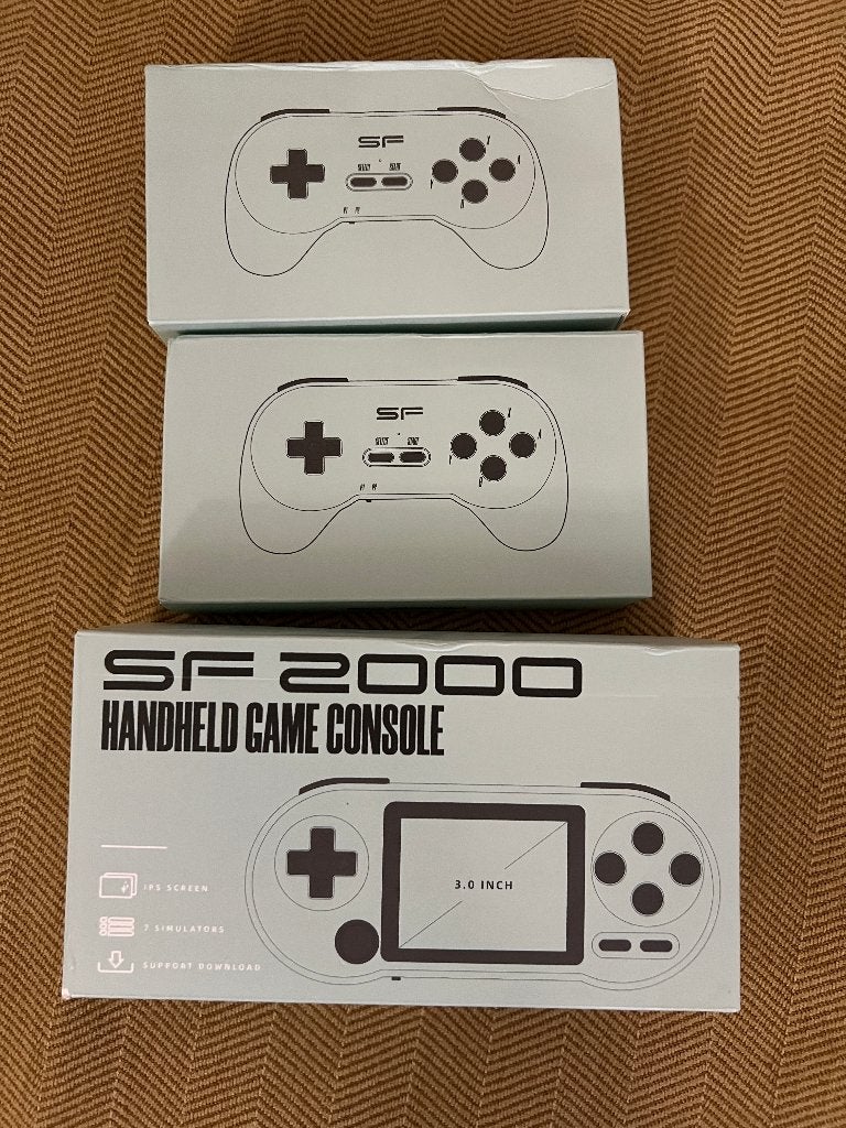 Console Rétro DATA FROG SF2000, Consoles de jeu & Jeux vidéo, Enlèvement, Autres marques, Comme neuf