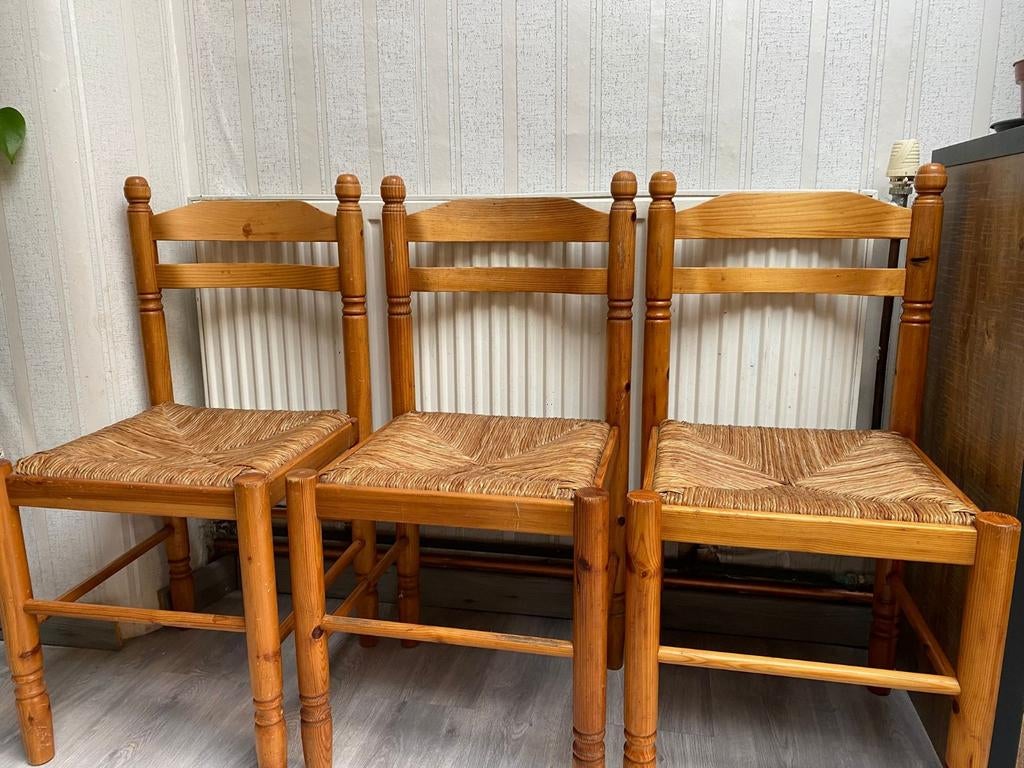 4 stoelen te koop, Huis en Inrichting, Stoelen, Ophalen