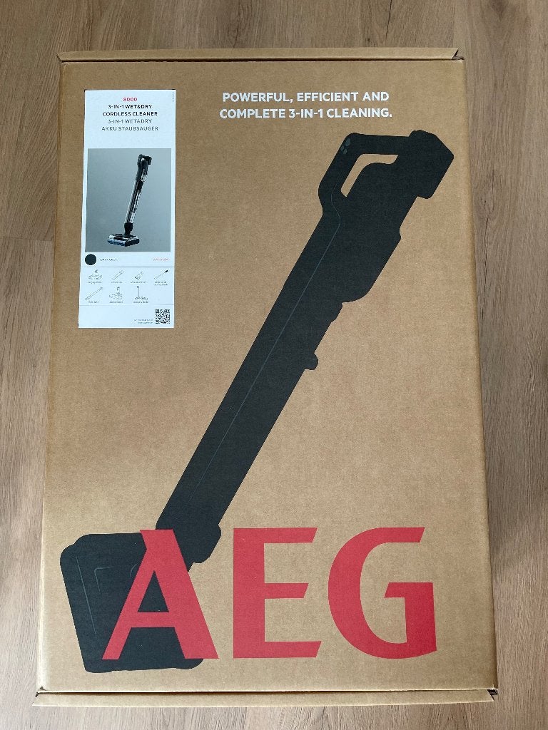 AEG steelstofzuiger nat droog NIEUW, Ophalen, Dweilfunctie, Nieuw, Minder dan 1200 watt