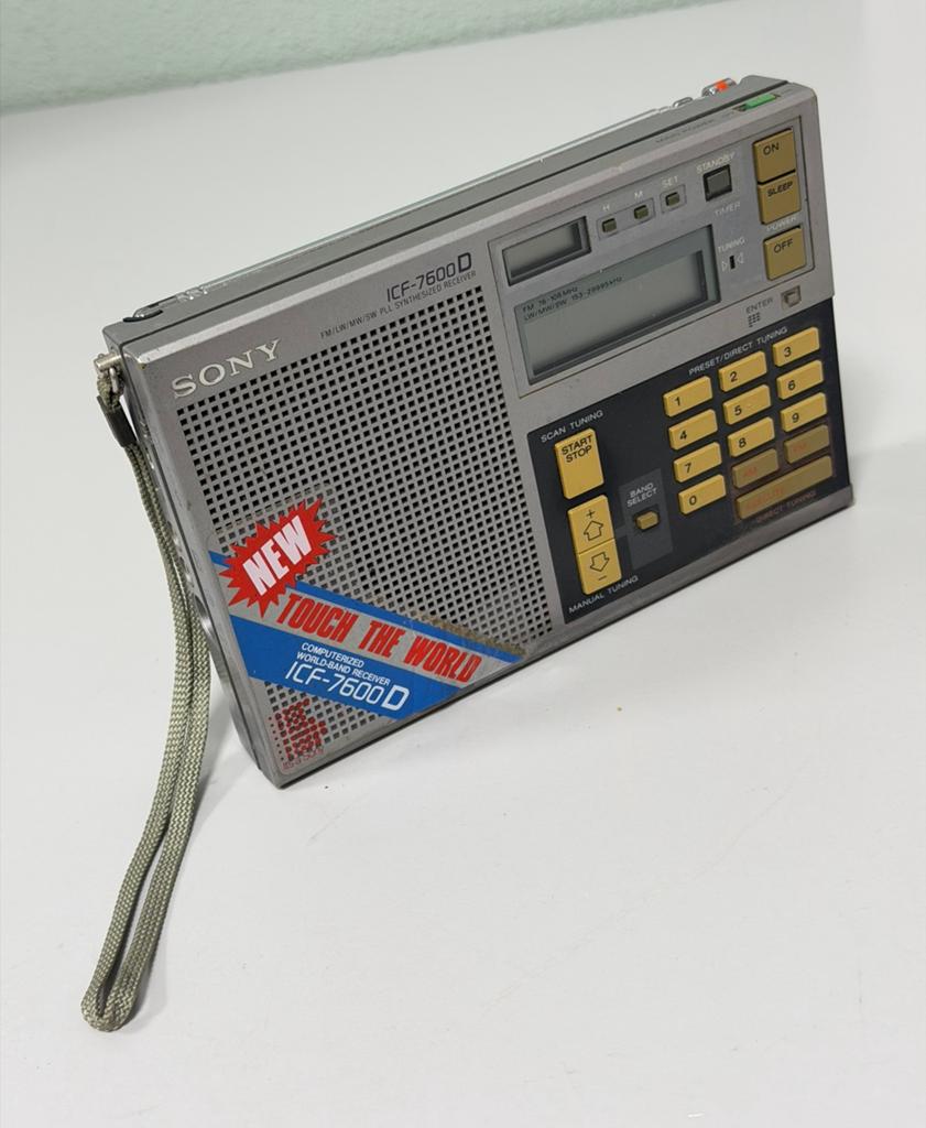 Sony ICF-7600D Wereldontvanger Radio Vintage Jaren 1980, Ophalen of Verzenden, Audio en Video