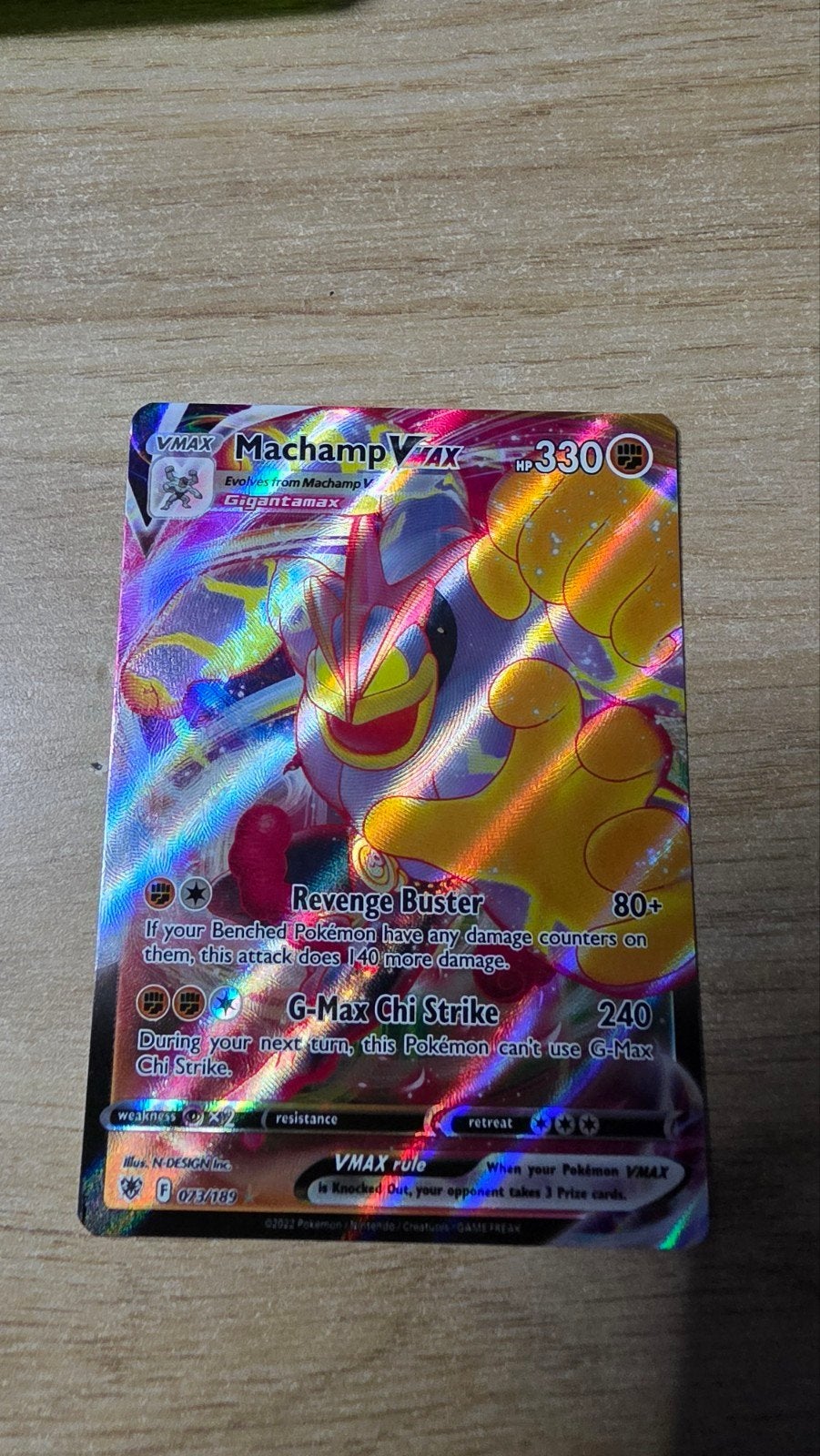 Machamp 073/189, Ophalen