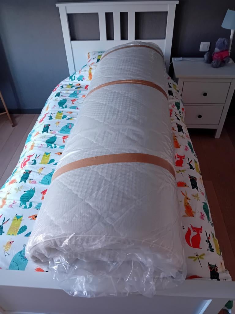 2 persoons topper matras, Ophalen