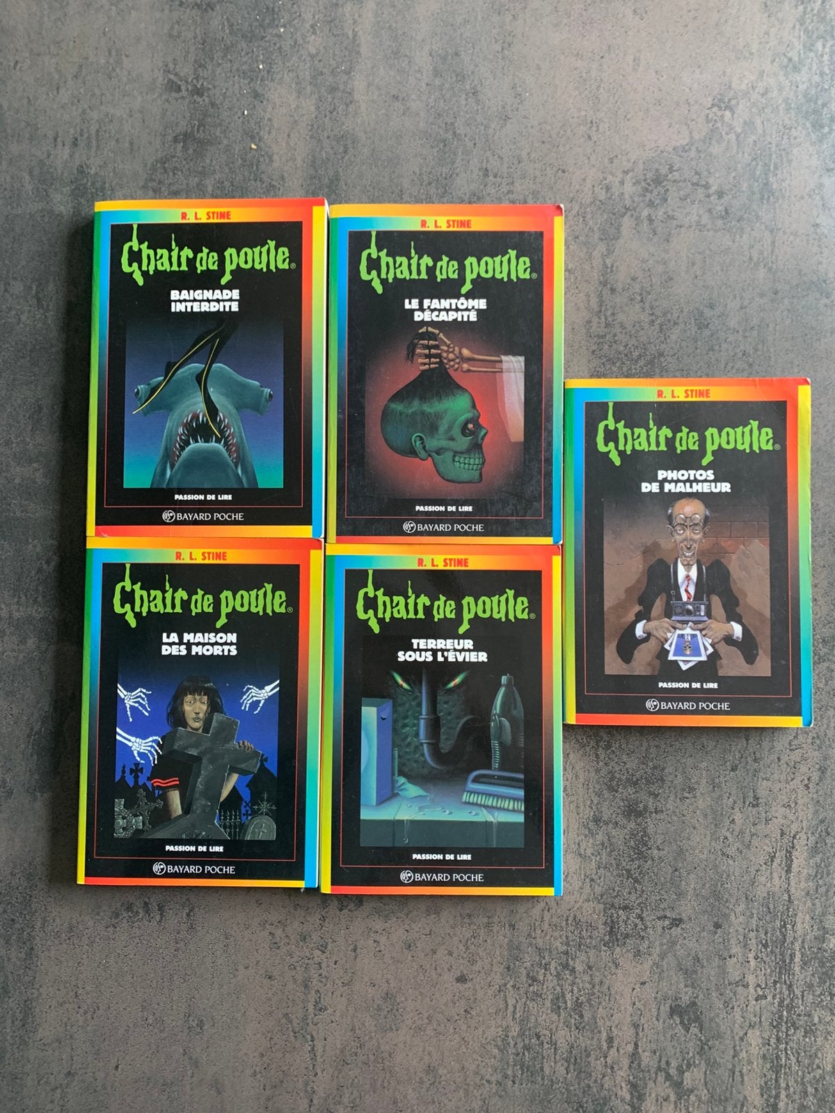 Clair de poule, Ophalen, Zo goed als nieuw
