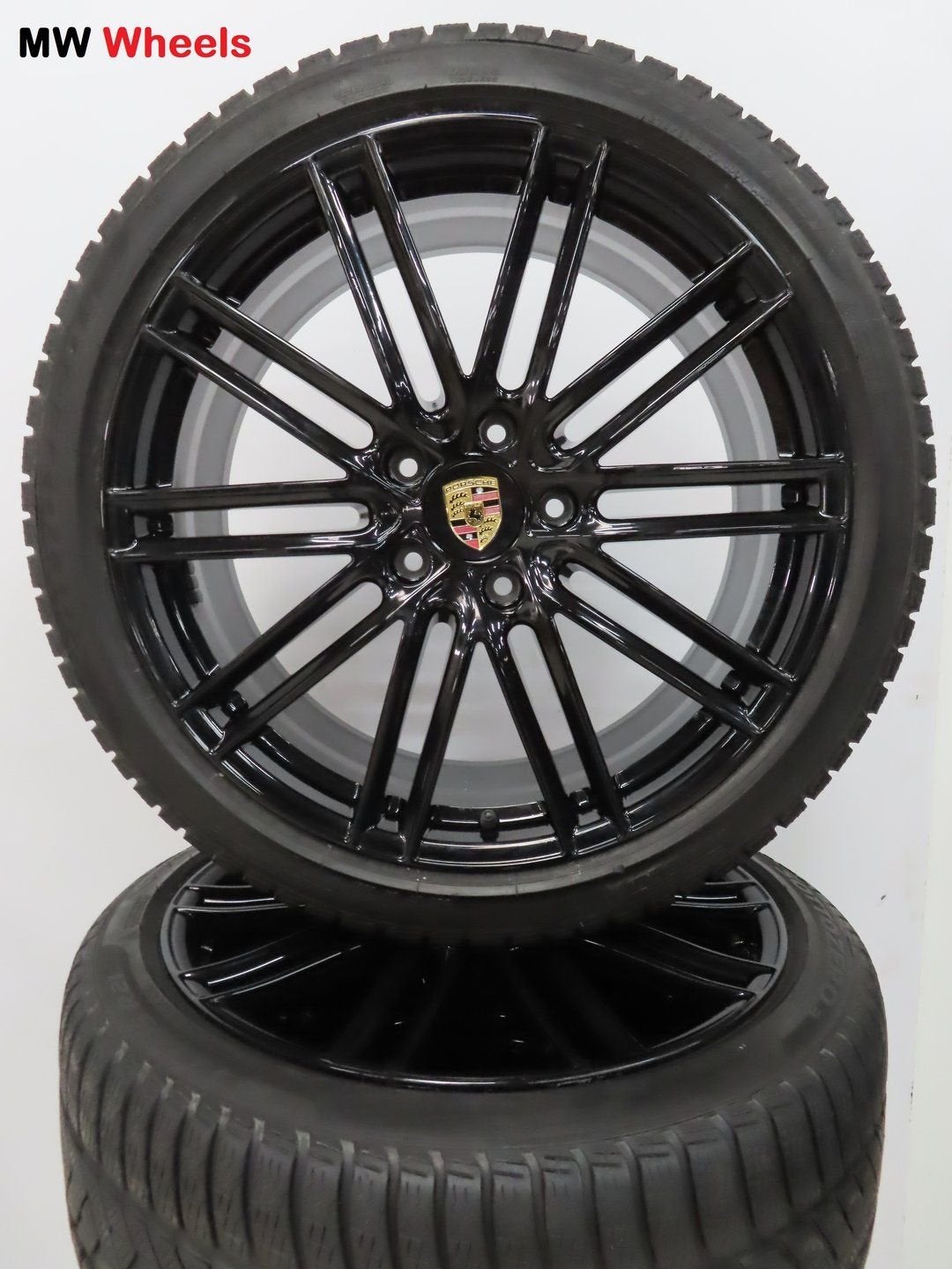 Porsche Panamera 971 Turbo 21 inch velgen met winterbanden, Pneus et Jantes, Pneus hiver, Véhicule de tourisme, 275 mm