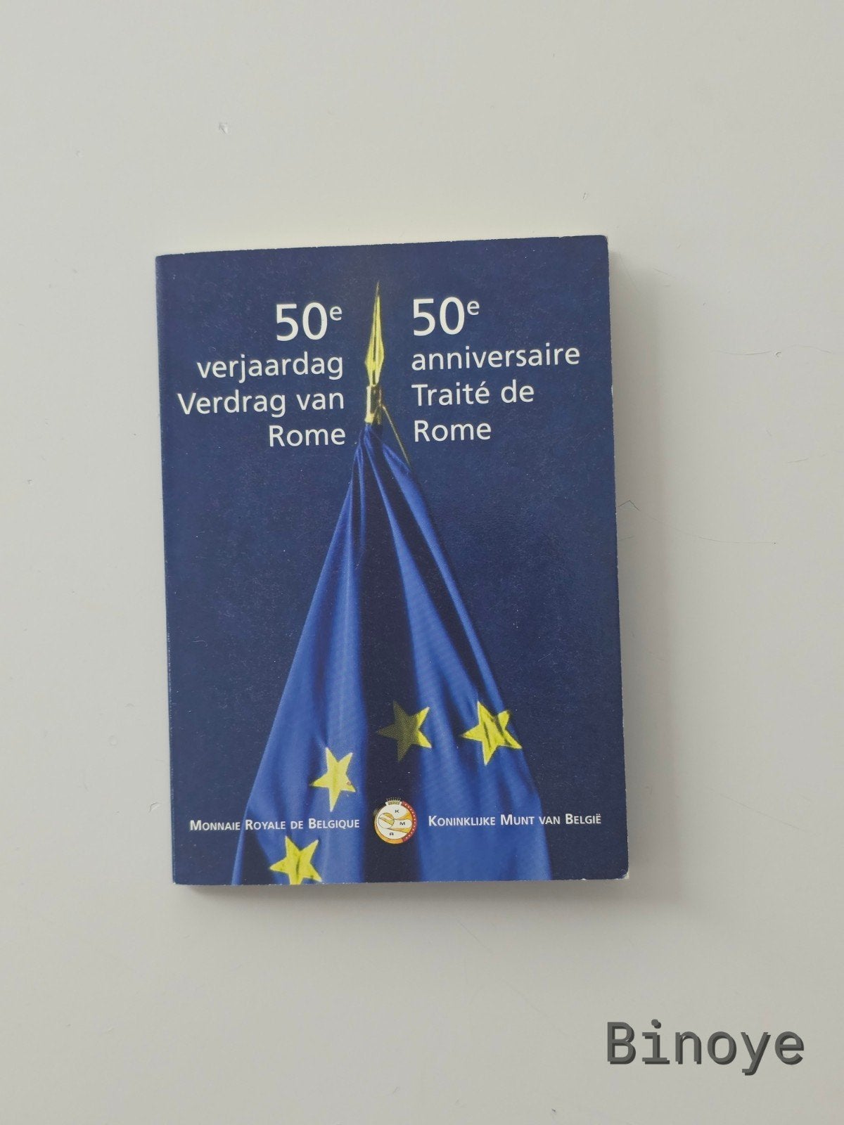 2€ Belgique 2007 BU Coincard – Traité de Rome, Enlèvement ou Envoi, Belgique, 2 euros