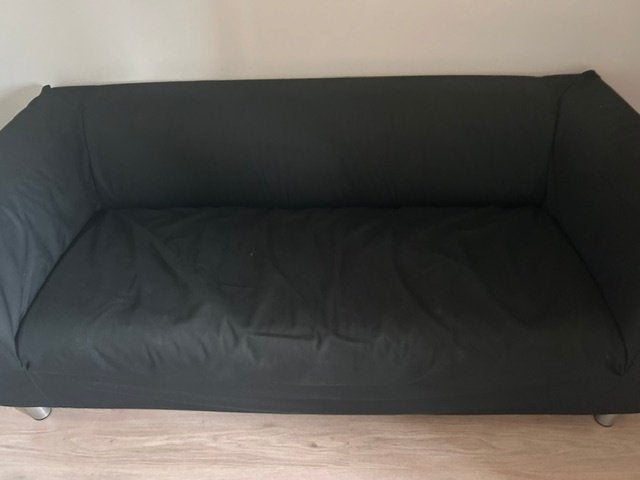 Zwarte tweezit - goede staat (op te halen), 75 à 100 cm, Enlèvement, Utilisé, Deux personnes