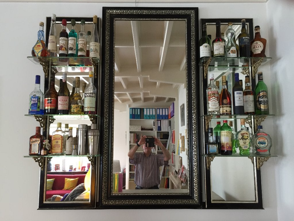 Miroir de bistrot d'époque Napoléon III, Antiquités & Art, Antiquités | Miroirs, Enlèvement, Rectangulaire, 100 à 150 cm, 150 à 200 cm