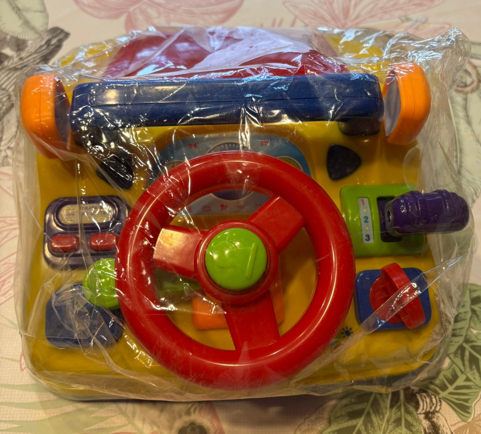 Autostuur met allerlei geluiden., Kinderen en Baby's, Speelgoed | Babyspeelgoed, Ophalen of Verzenden, Gebruikt, Auto, Met geluid