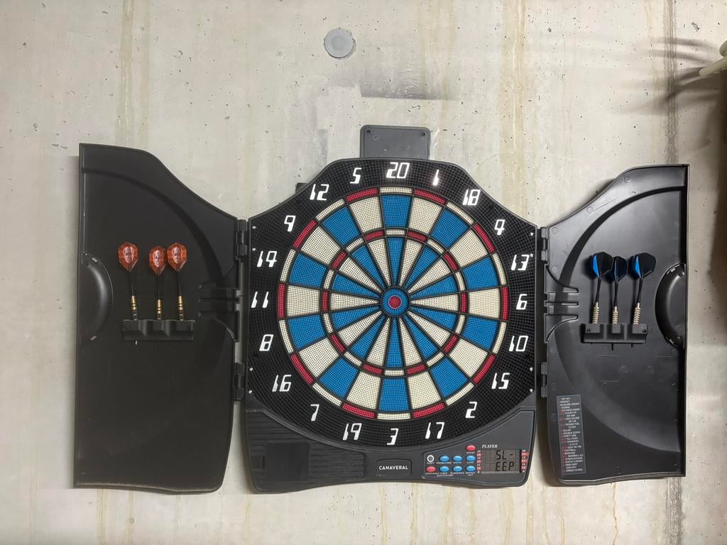 Electronische darts, Sport en Fitness, Darts, Ophalen, Zo goed als nieuw