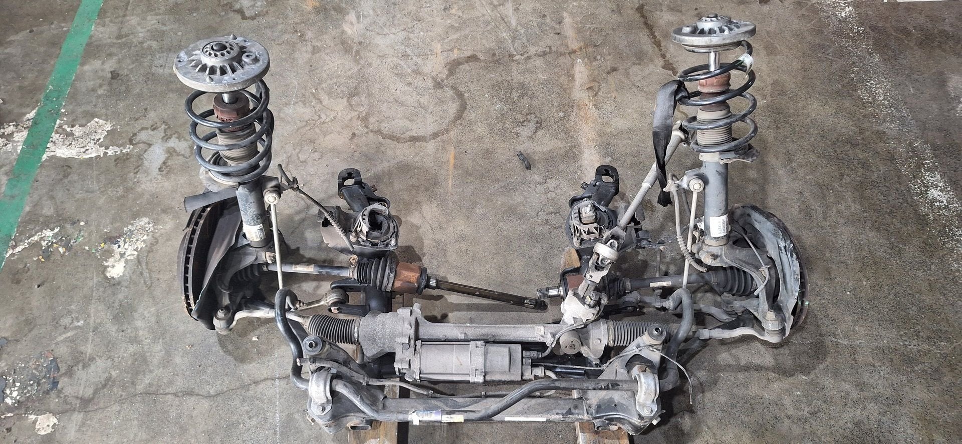 Complete Vooras Subframe BMW X3 F25 X4 F26 Stuurhuis Aandrij, Gebruikt, -, -, Ophalen of Verzenden