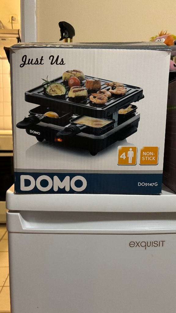 Appareil a raclette, Electroménager, Appareils à gourmet, Enlèvement, Utilisé, 4 à 7 personnes