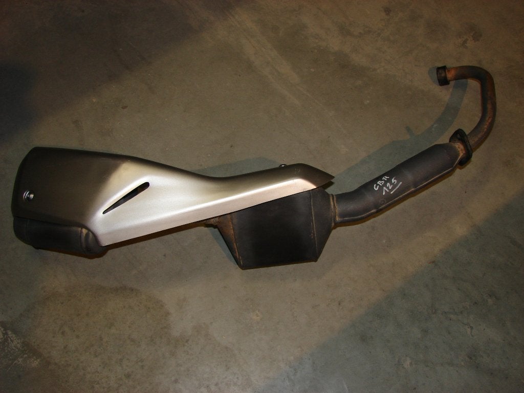 HONDA CBR 125 R Ligne d'échappement origine 2011-2017 bon ét, Motos, Enlèvement, Comme neuf