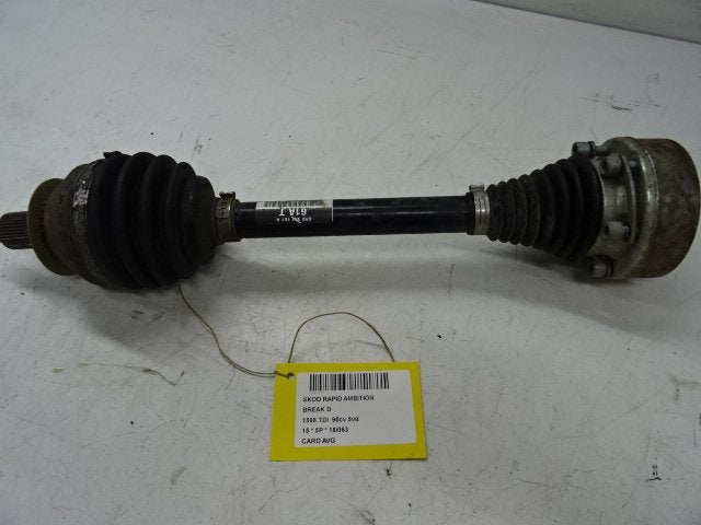 CARDAN AVANT GAUCHE (TRANSMISSION) Skoda Rapid Spaceback, Utilisé, Info@skoda-auto.de, Skoda, Max-Planck-Straße  3-5
64331  Weiterstadt, DE