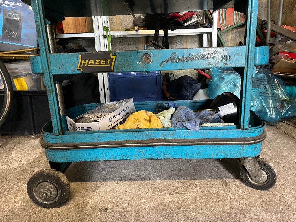 HAZET Assistent HD vintage werkplaatswagen, Ophalen, Gebruikt
