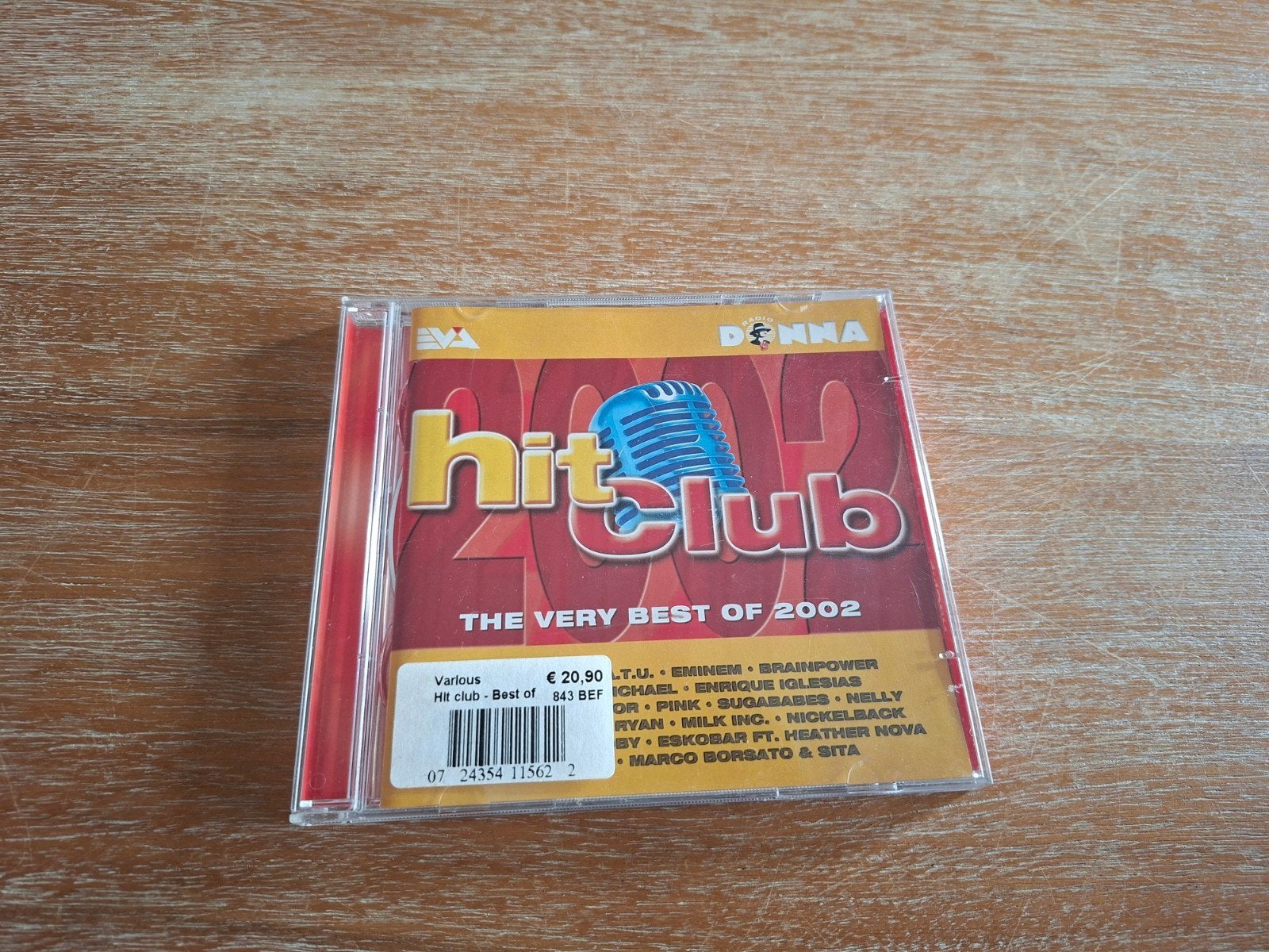 cd 2cd Hitclub best of 2002, Ophalen of Verzenden, Zo goed als nieuw