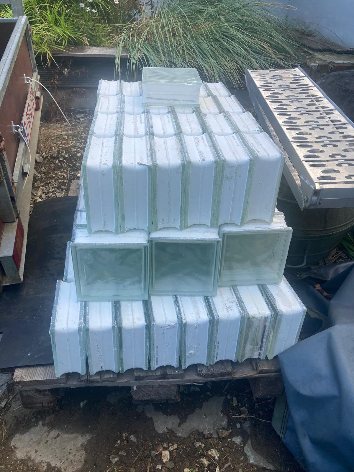 Gebruikte glasdallen, Enlèvement, Utilisé, Autres types