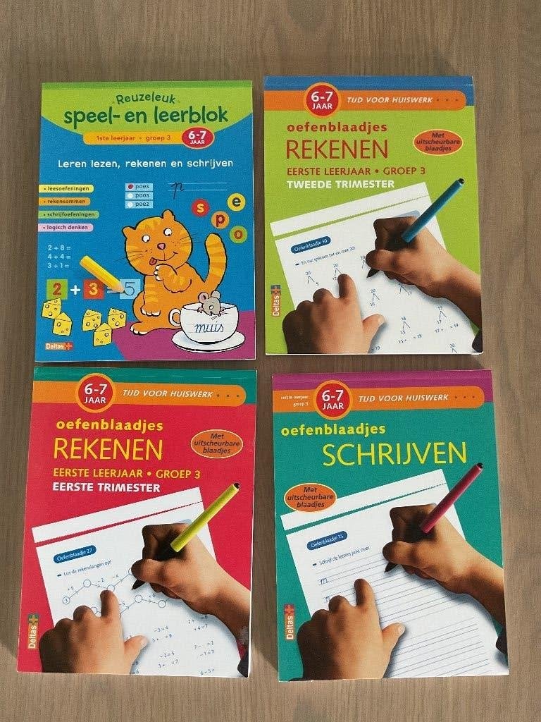 Oefenboekjes 1ste leerjaar, Enlèvement, Neuf