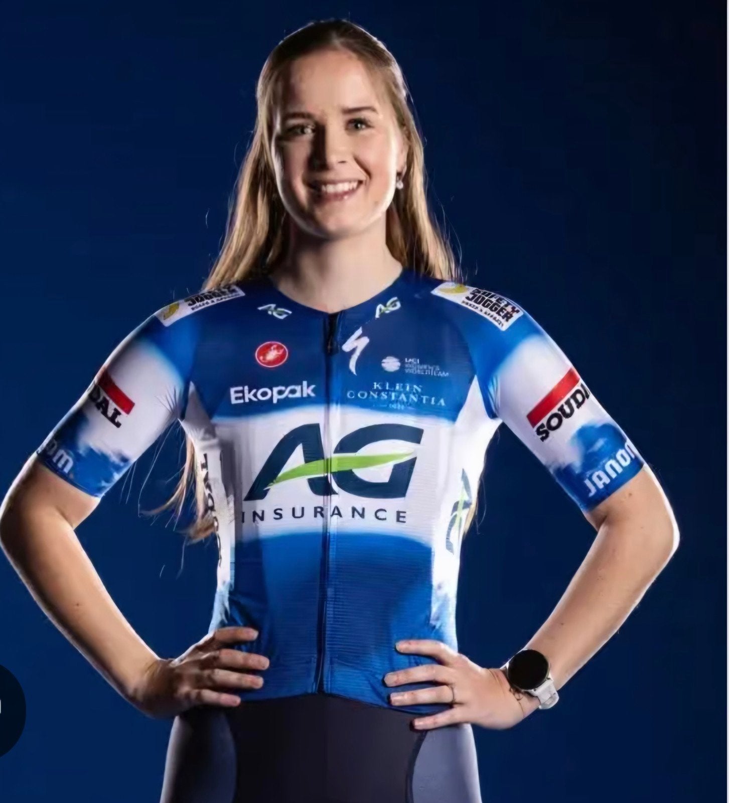 Truutje van het Team AG Insurance - Soudal, Fietsen en Brommers, XS, Zo goed als nieuw, Dames, Bovenkleding