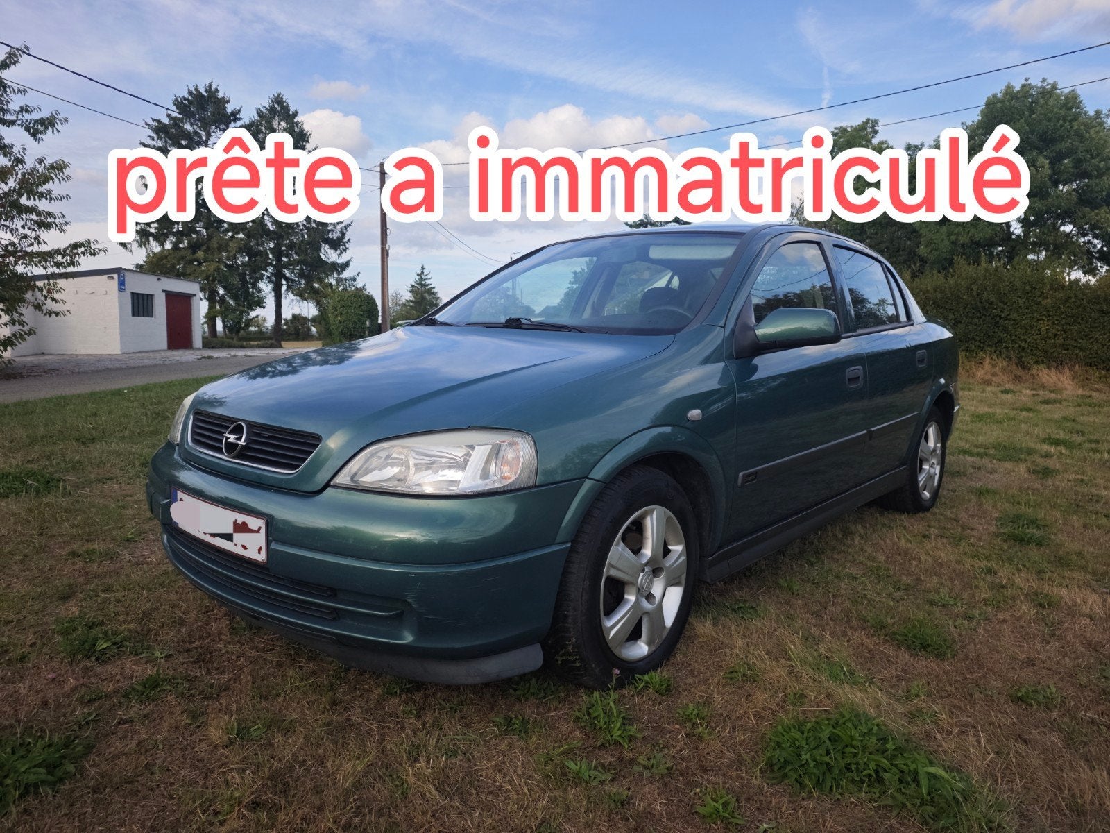 Opel prête a immatriculé car pass feuille rose diesel, Achat, 140 g/km, 700 kg, Boîte manuelle