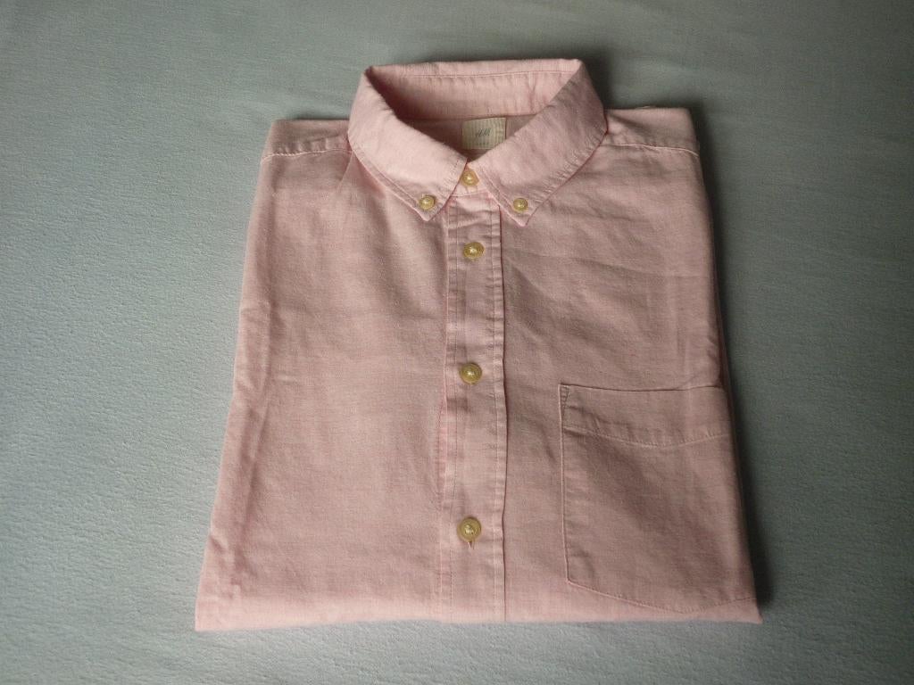 Overhemd H&M, Kleding | Heren, Overhemden, Nieuw, Roze, H&M, Halswijdte 39/40 (M)