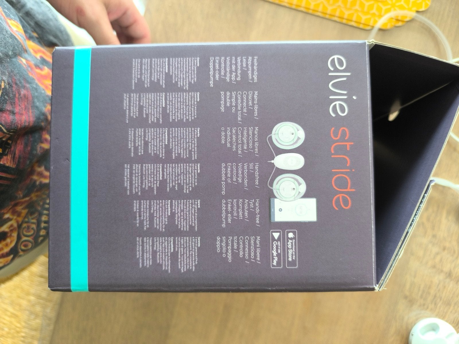 Elvie Stride dubbele handsfree borstkolf, Ophalen