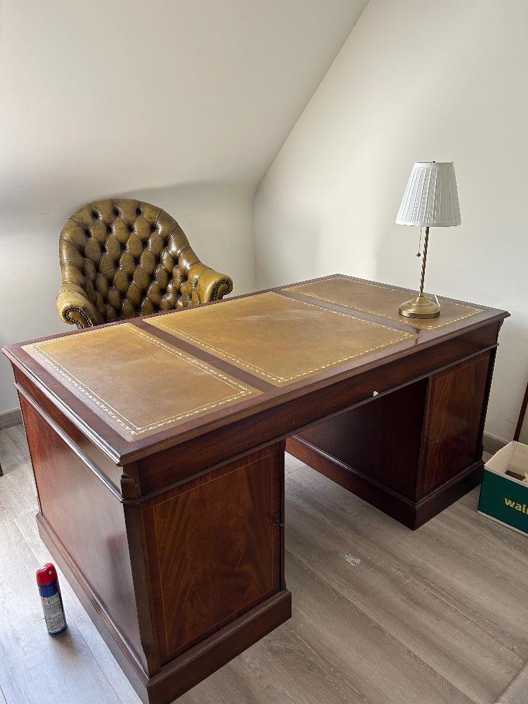 Teak Bureau, Maison & Meubles, Bureaux, Autres marques, Autres types, Classique, Enlèvement