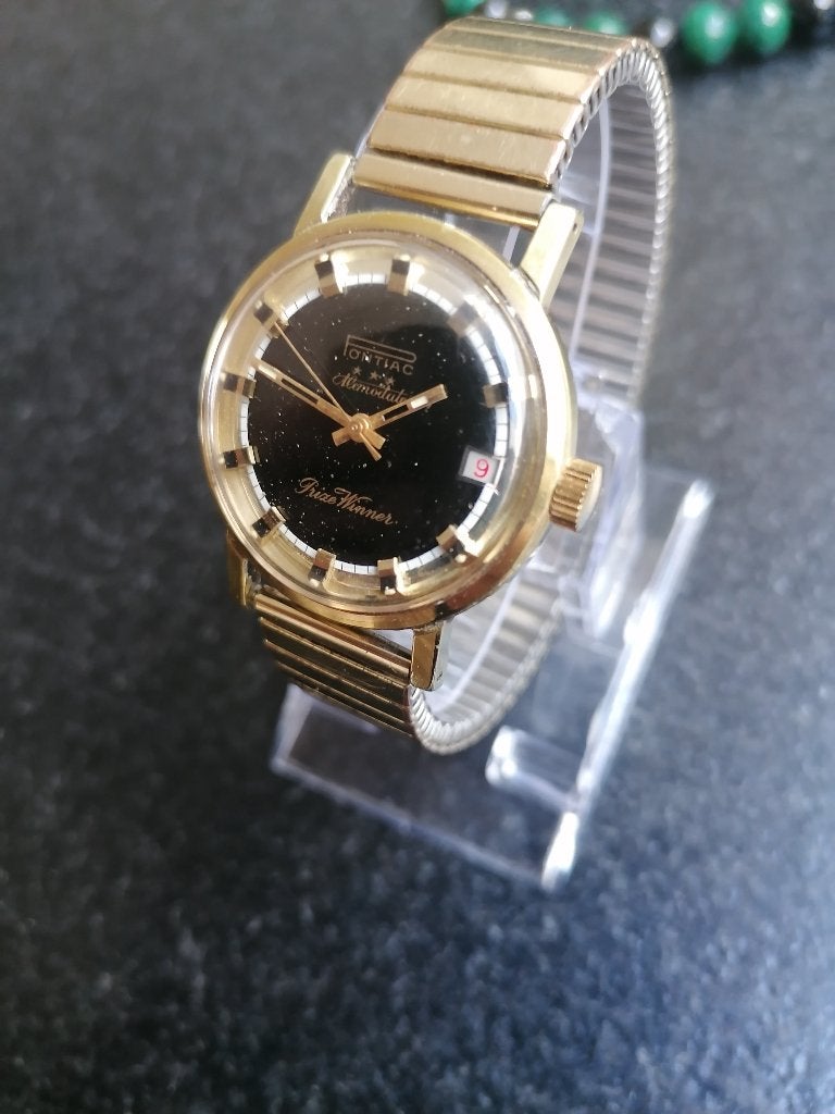 Heren horloge, Handtassen en Accessoires, Horloges | Heren, Staal, Gebruikt, Staal, Verzenden