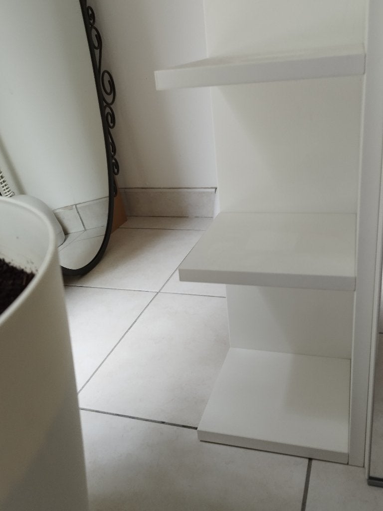 Badkamer kastje met spiegel, Ophalen, Spiegelkast, 50 tot 100 cm, Zo goed als nieuw