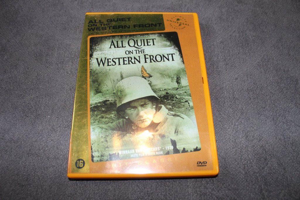 DVD All Quiet on the Western Front, CD & DVD, Enlèvement ou Envoi, Anglais, Avant 1940, Néerlandais