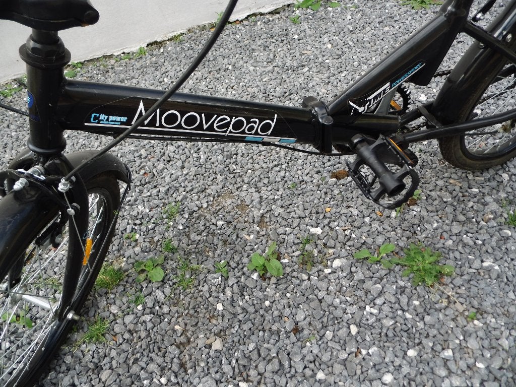 Moovepad vouwfiets, perfecte staat, Velgrem, Zo goed als nieuw, 18 tot 20 inch, Ophalen