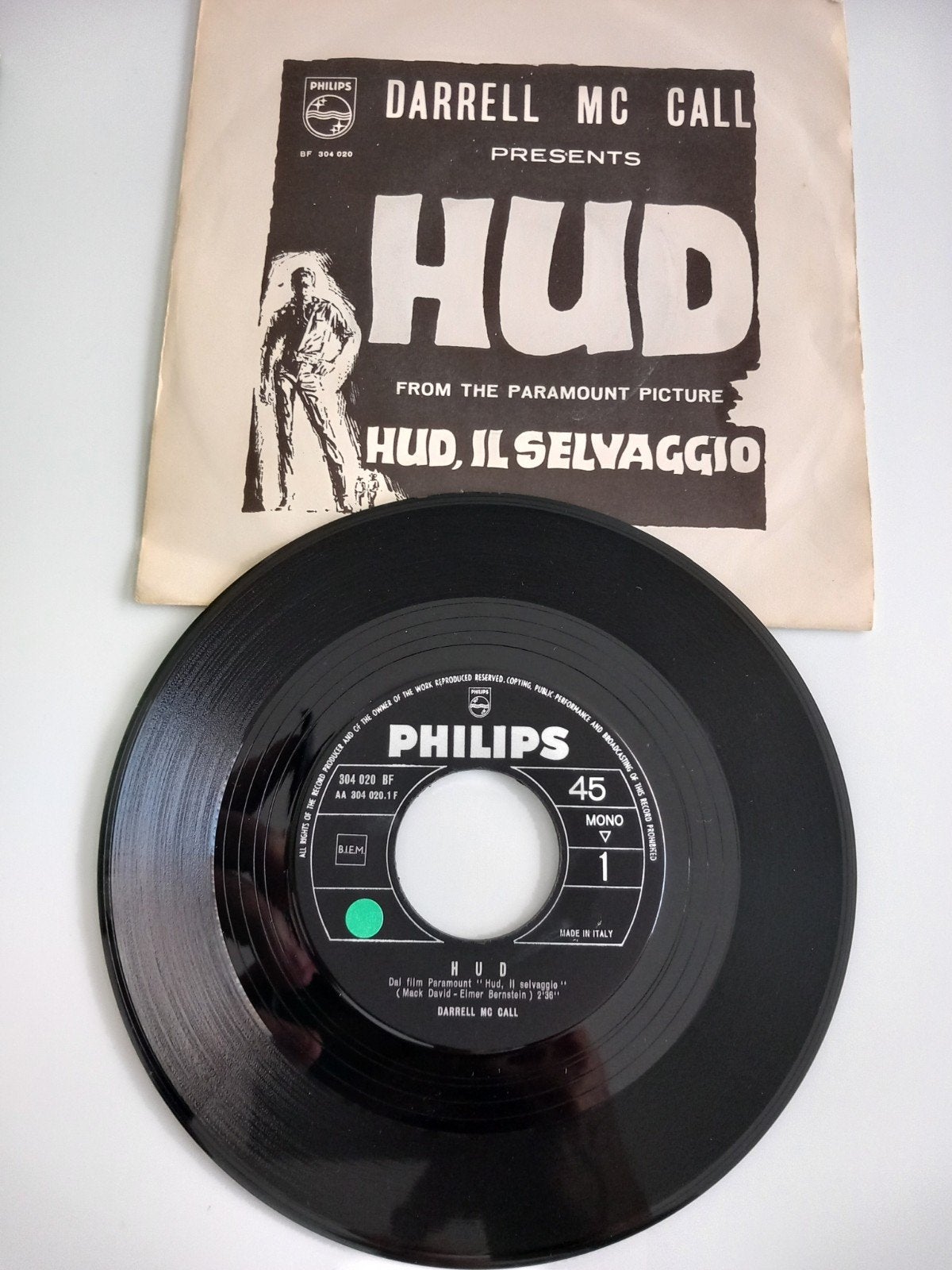 DARRELL MC CALL. HUD. OLDIES  45T, Enlèvement ou Envoi