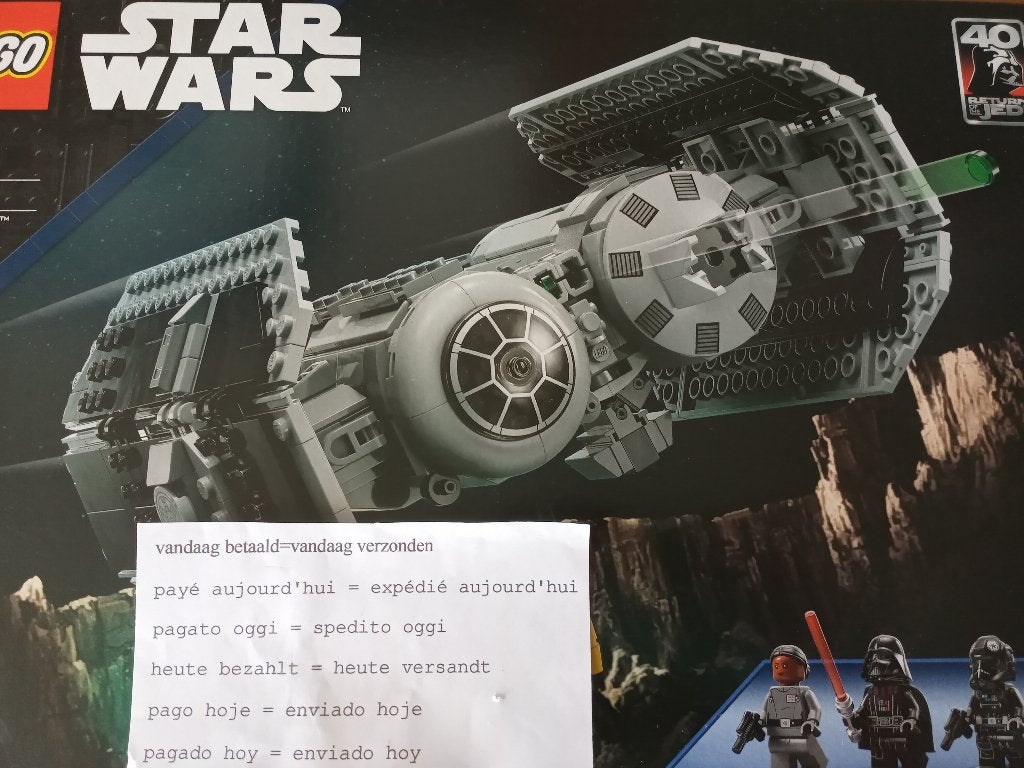 lego Star Wars TIE Bomber (75347), Compleet, Star Wars, Lego, Nieuw