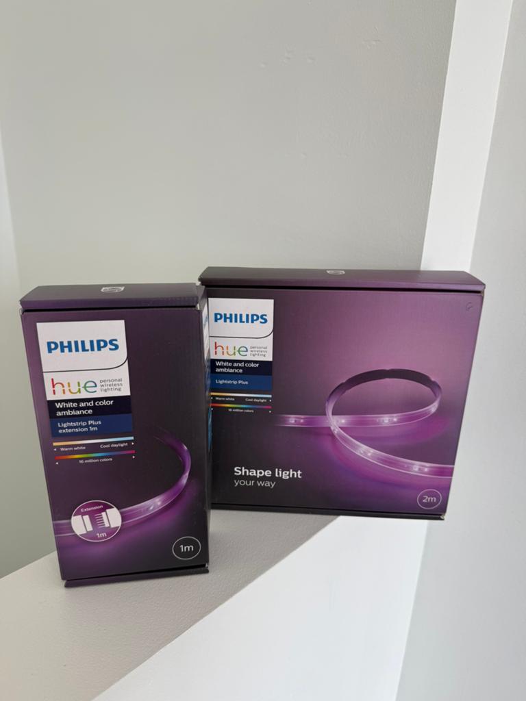Philips HUE LED-strip + verlengstuk, Enlèvement, Comme neuf