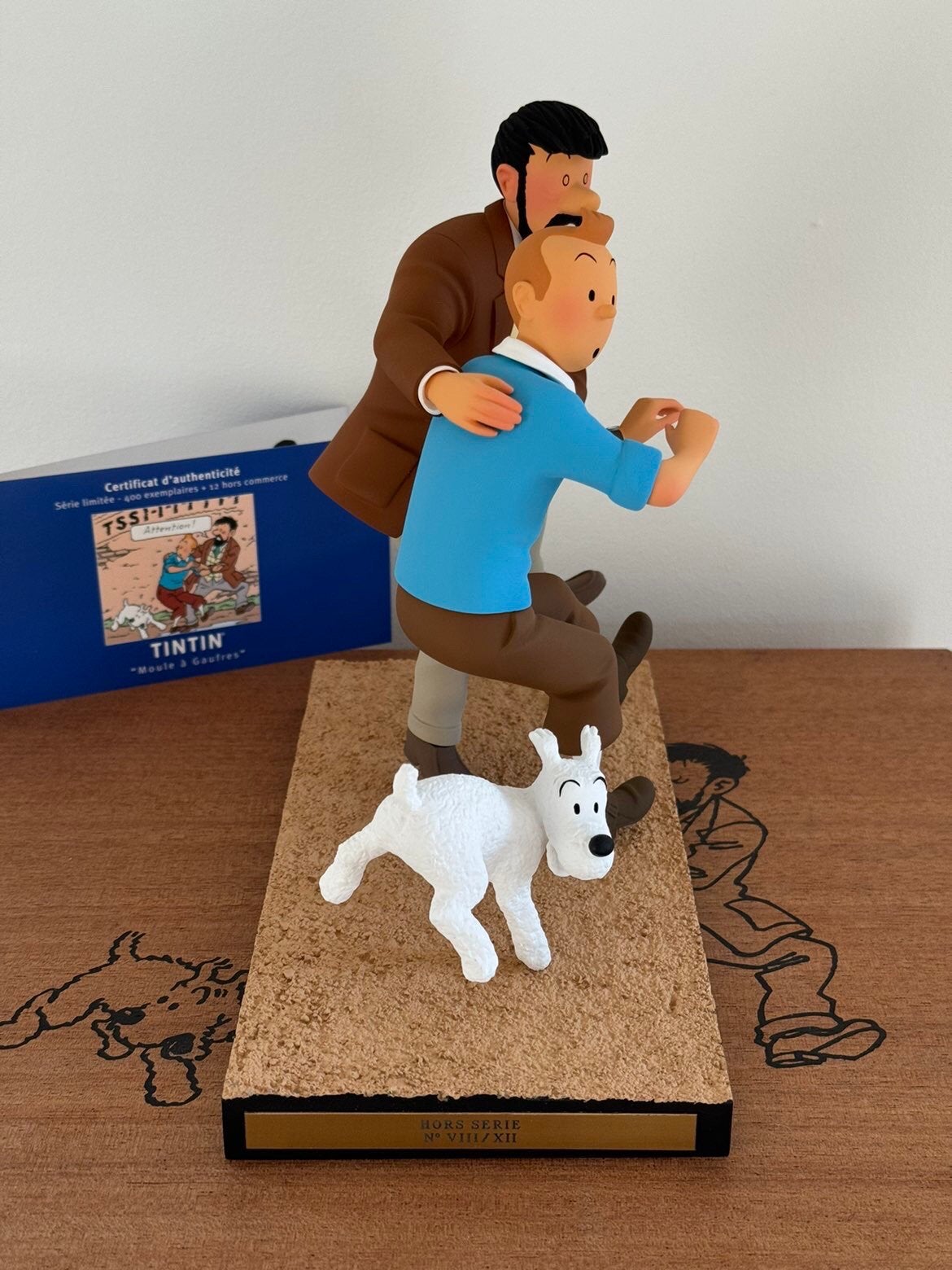 HC tintin fariboles Moulinsart wafelvorm, Ophalen of Verzenden, Kuifje, Zo goed als nieuw