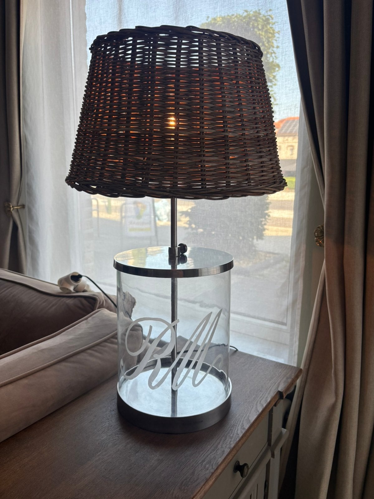 Riviera maison lamp, Huis en Inrichting, Ophalen, Zo goed als nieuw