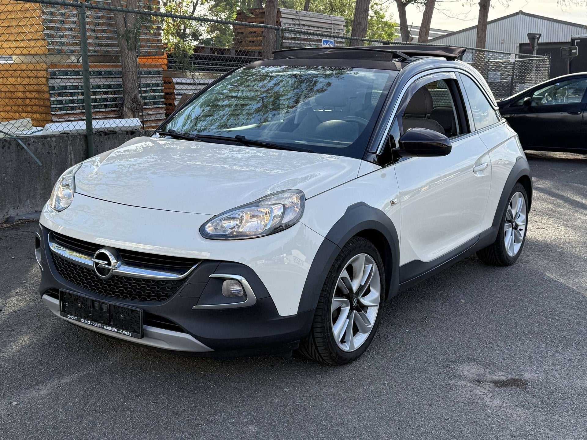 Opel Adam Adam 1.2i ecoFLEX Black Link Start/Stop, Auto's, ADAM, Gebruikt, 1229 cc, Wit