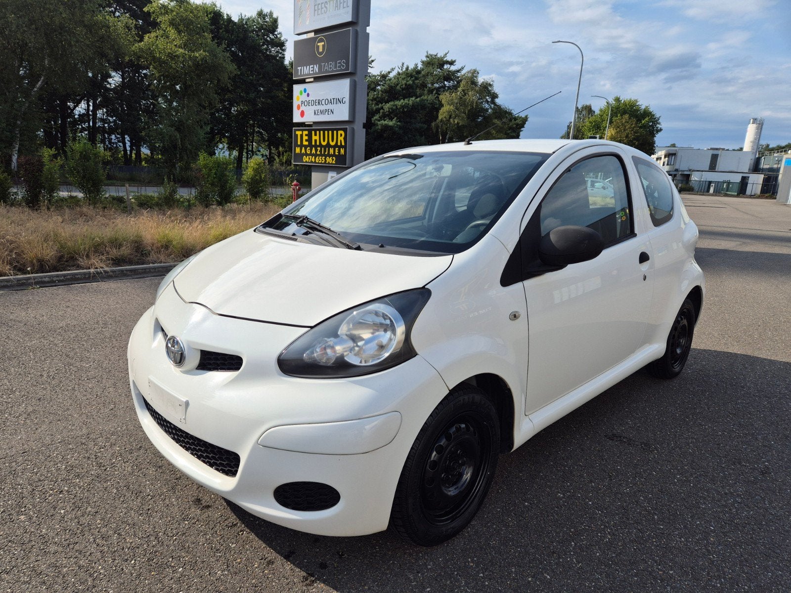 Toyota Aygo 1.0i VVT-i '11, Auto's, Voorwielaandrijving, Stof, 50 kW, Zwart
