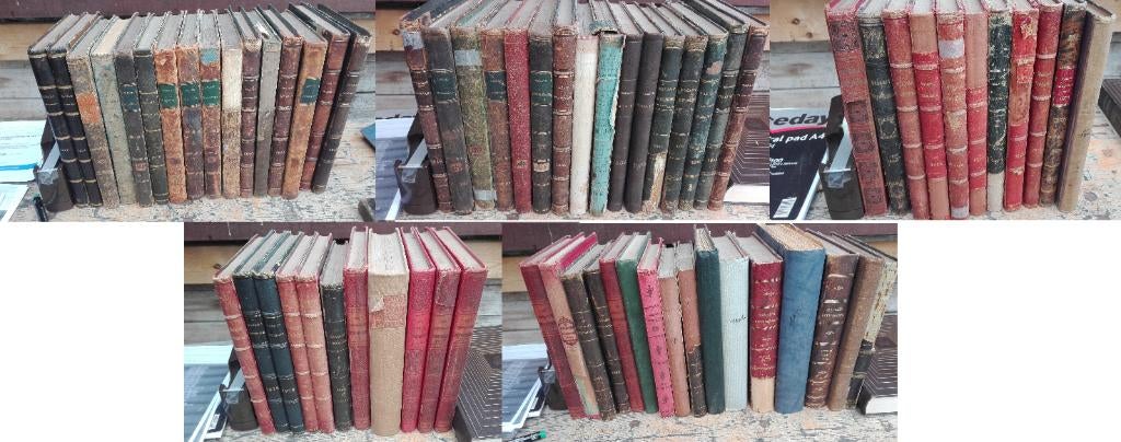 Le Magasin Pittoresque van Edouard CHARTON 1833-1907 70 vol., Edouard CHARTON, Complete serie, Algemeen, Ophalen
