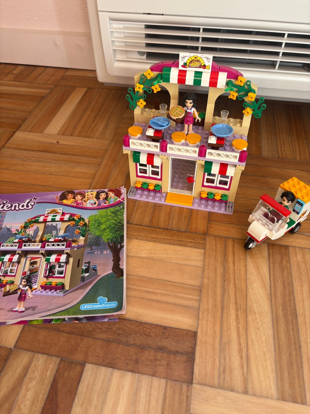 Lego friends pizza shop 41311, Enlèvement, Utilisé, Lego, Friends