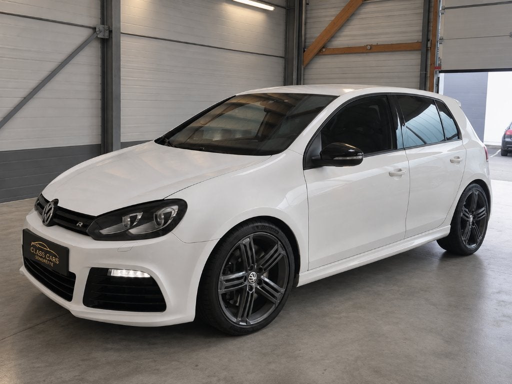 VOLKSWAGEN GOLF R 2.0 TSI 4Motion DSG6 BI-XÉNON DCC PDC LED, Auto's, Automaat, Stof, Zwart, 4 cilinders